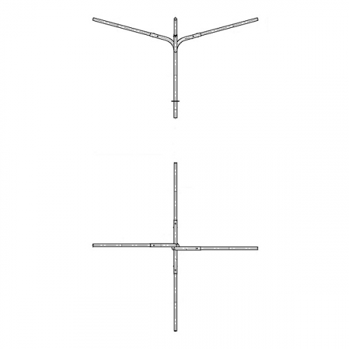 К7-2,5-2,0-1-1 кронштейн четырехрожковый